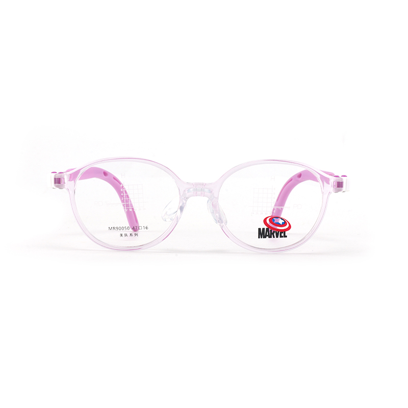 

MARVEL Круглая оправа для очков детская, Transparent Purple C071