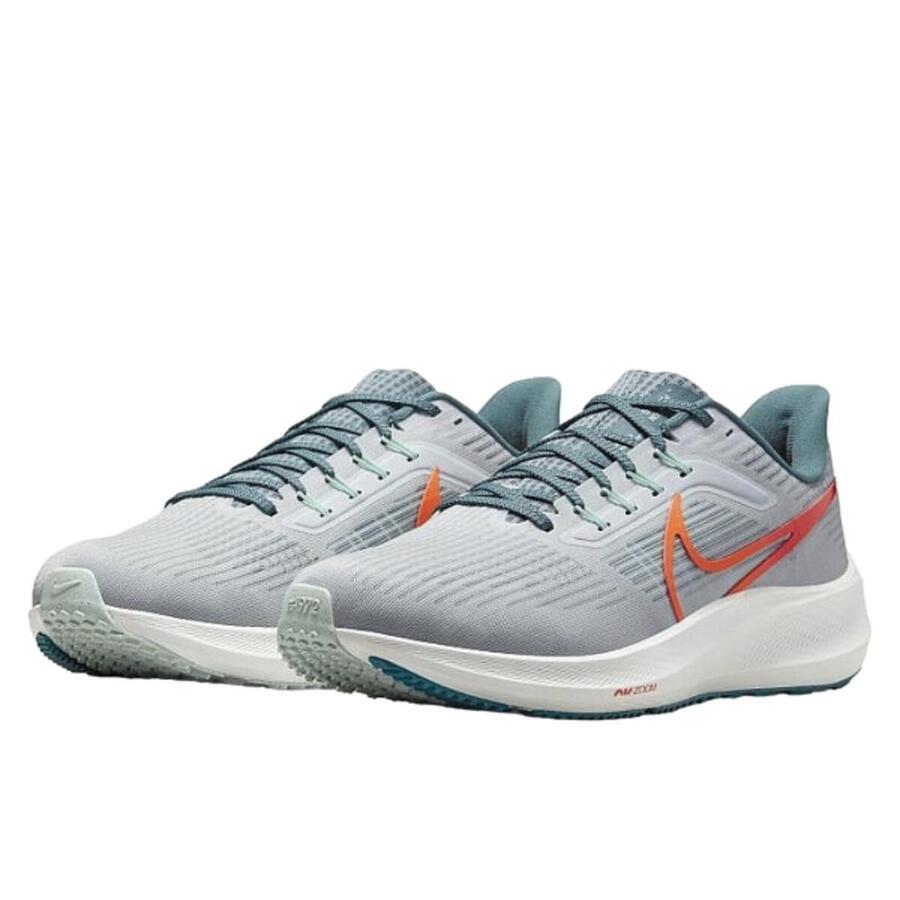 NIKE Кроссовки Air Zoom Pegasus 39 Pure Platinum Total Orange — фото 2