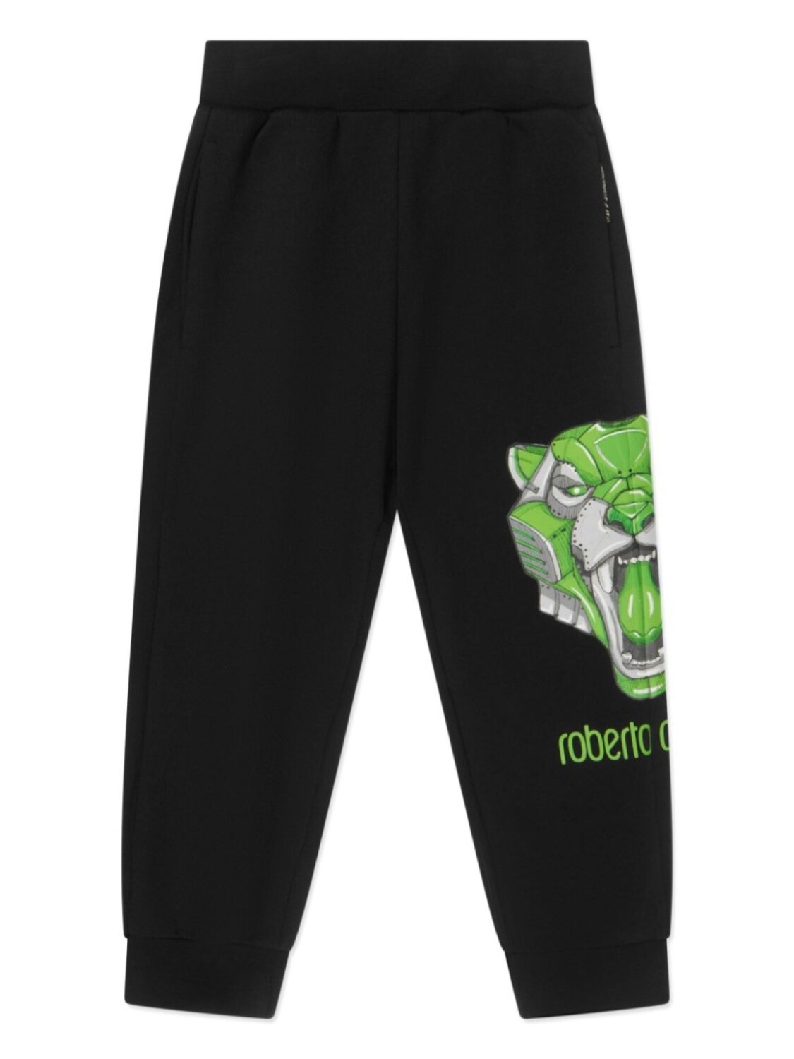 

Спортивные брюки с логотипом Roberto Cavalli Junior, черный