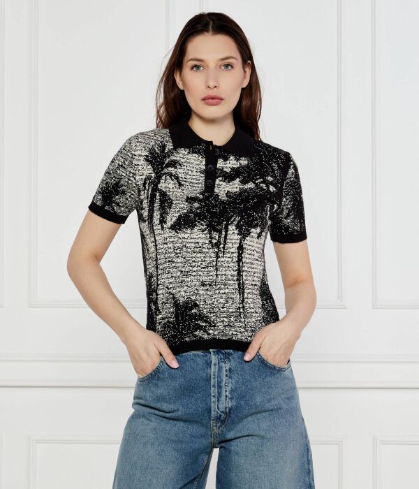 

Рубашка поло Regular fit Desigual, черный