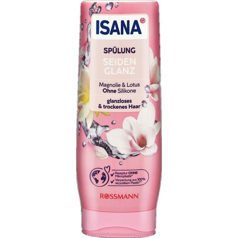 

Кондиционер для шелковистого блеска ISANA, 300 ml