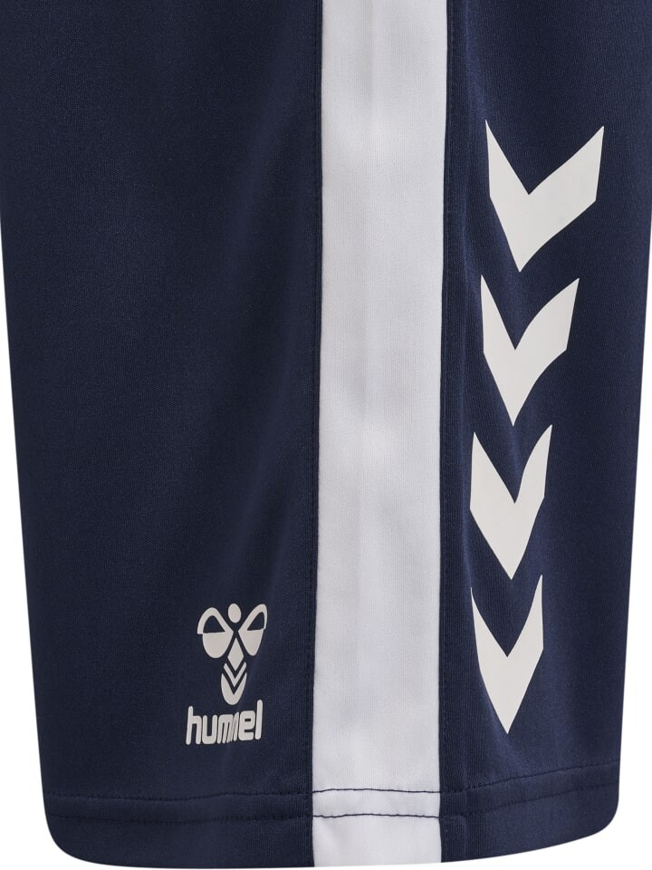 Спортивные штаны Hummel Verstellbare Taille Shorts Hmlcore Basketball Kinder, цвет MARINE — фото 3