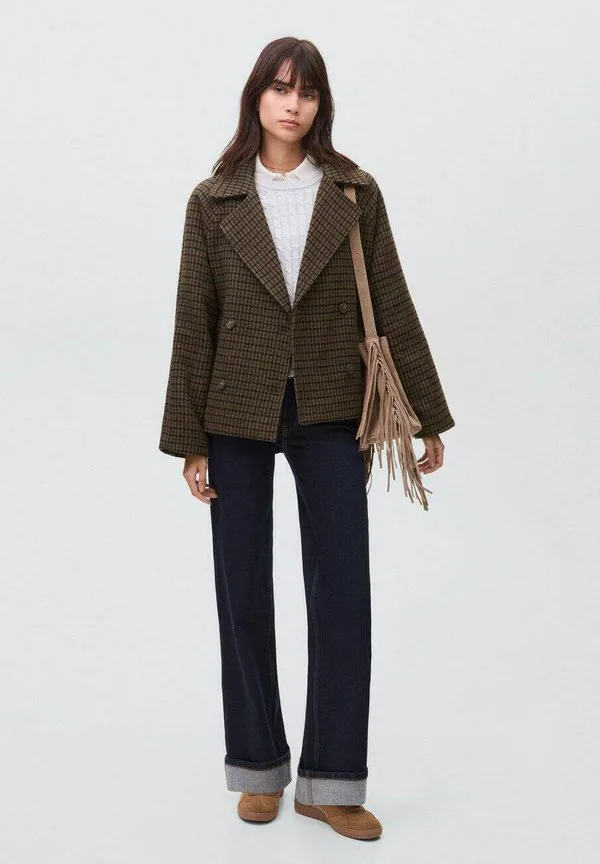 Подростковый пиджак Mango Kids, Brown