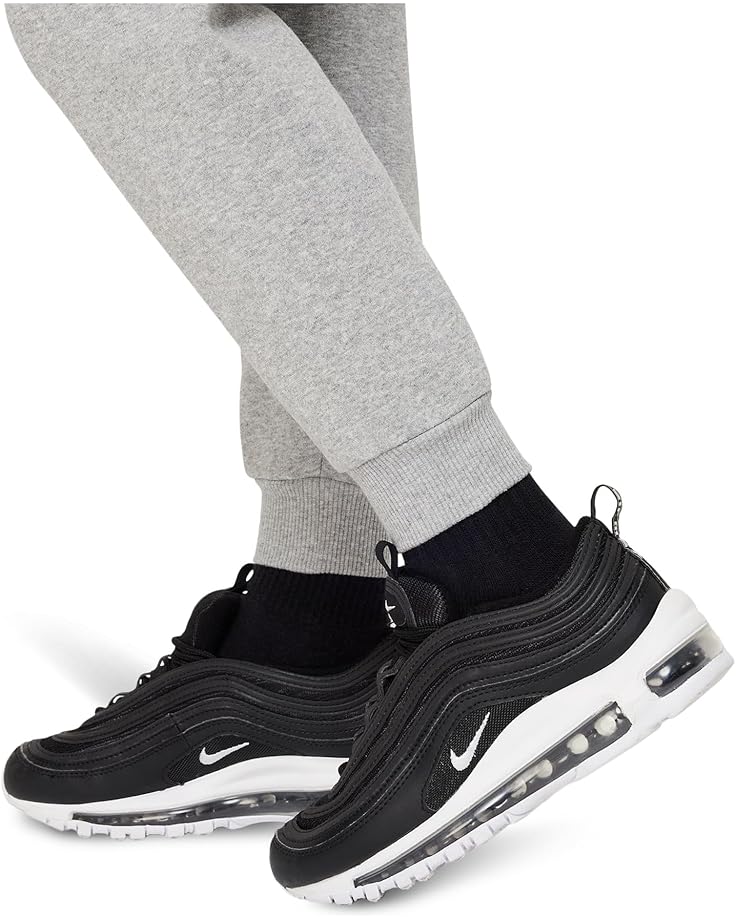 Брюки Nike Kids Club Fleece Joggers, цвет Dark Grey Heather/Base Grey — фото 3