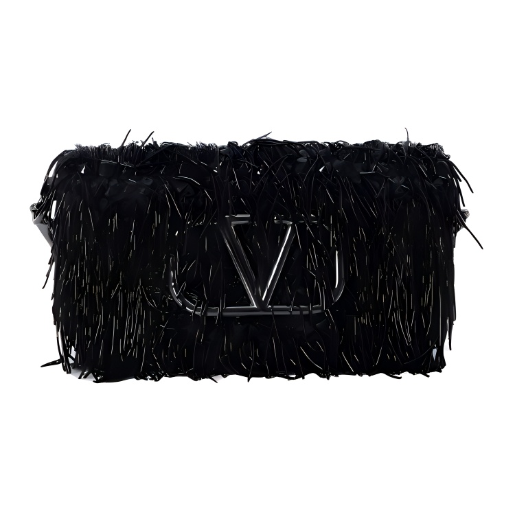 

Valentino Локализованный логотип Плакетка Потёртая Детализированная Сумка через плечо