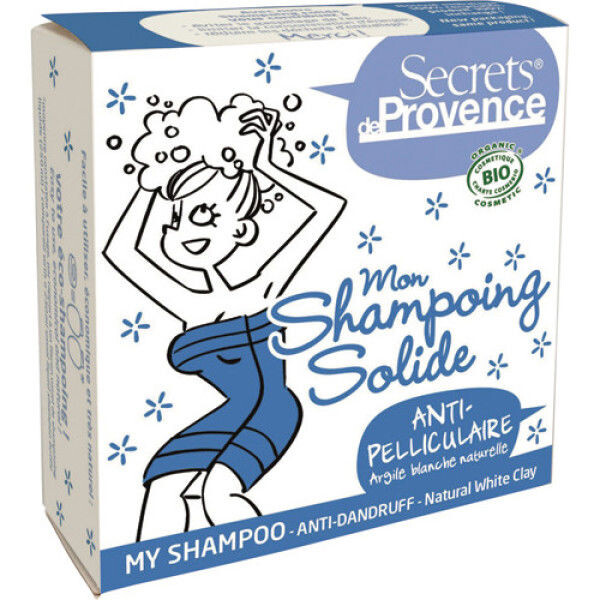 

Твердый шампунь Champú Sólido Anticaspa Secrets De Provence, 85 гр