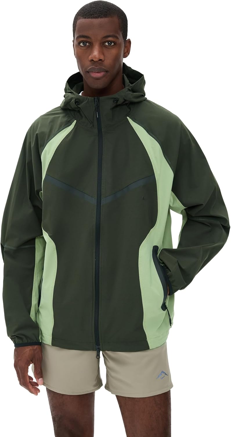 

Мужская куртка Nike Tech Woven Pro с застежкой-молнией на молнии, Sequoia/Oil Green/Black