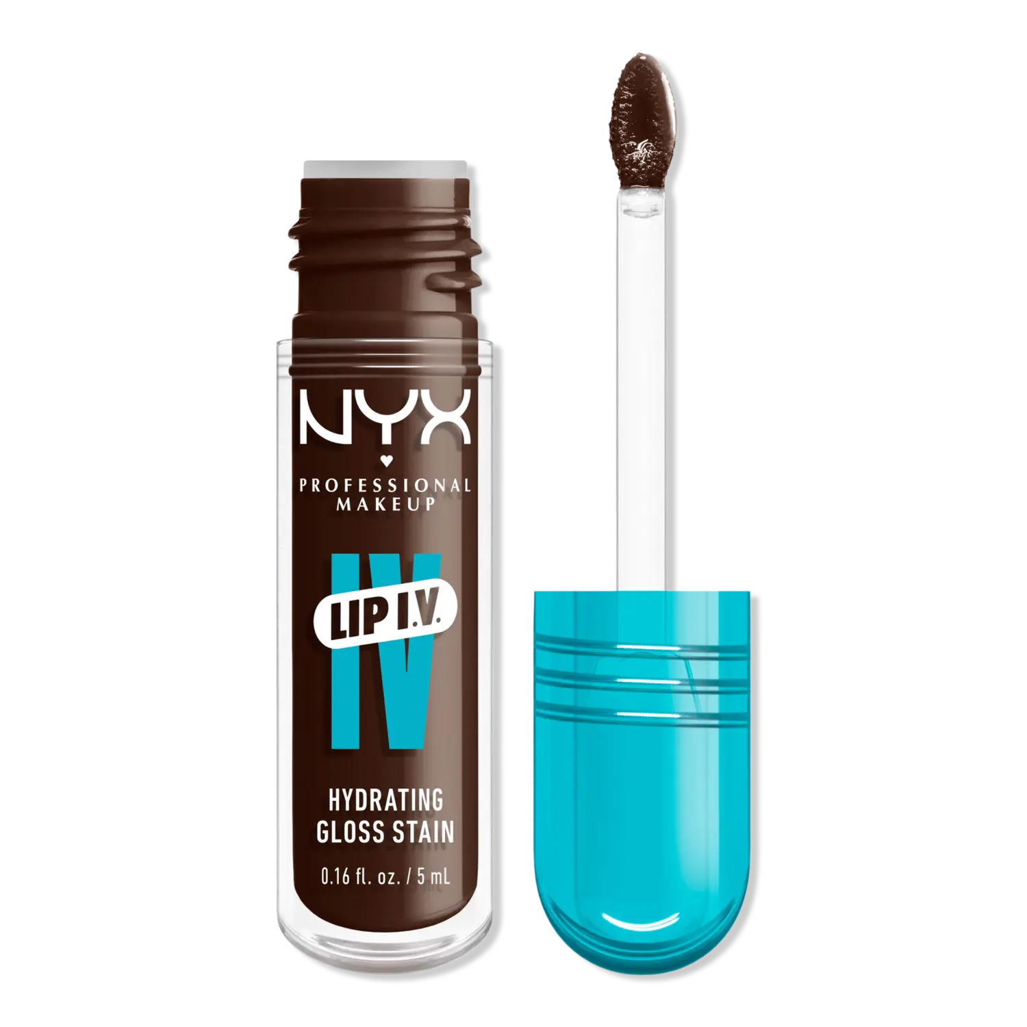 

Увлажняющий блеск для губ Lip IV NYX Professional Makeup, Espresso Soak