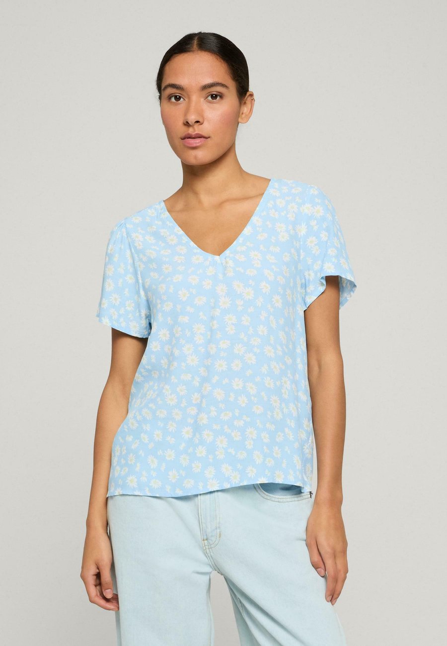 

Блуза ONLY HELGA V NECK , Blue