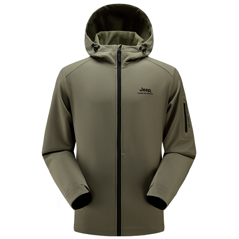 

Jeep Куртка мужская с капюшоном, Gray Green