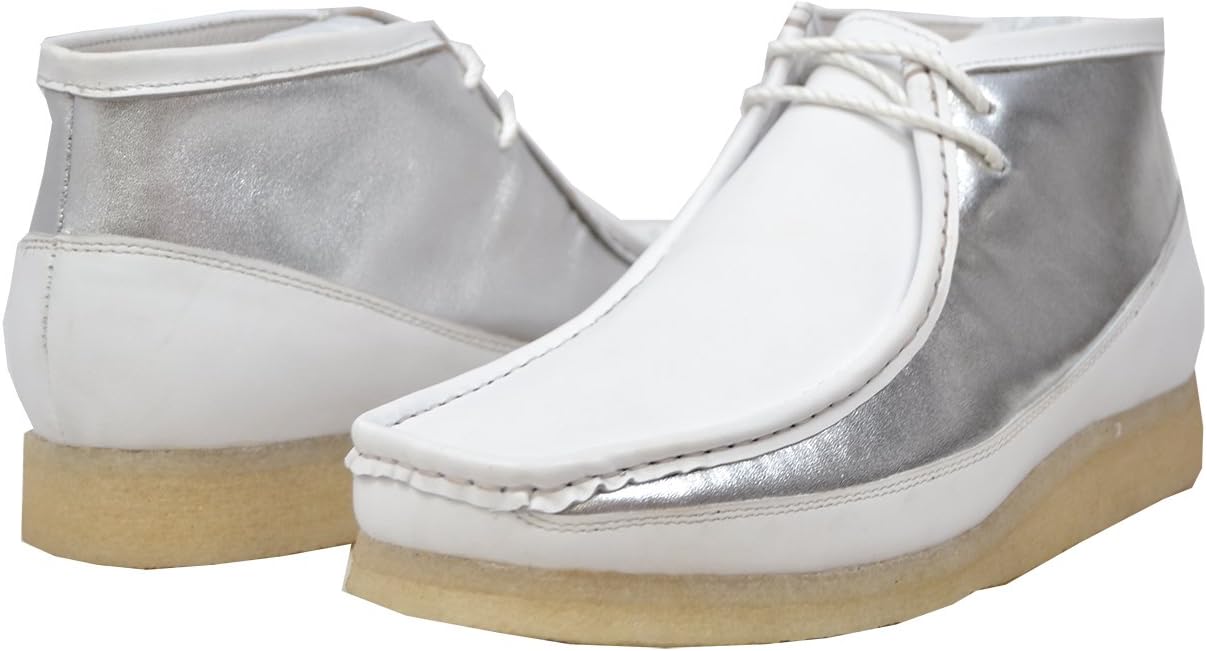 

Коллекция British Walkers Мужские кожаные и замшевые ботинки на шнуровке British Collection, белый