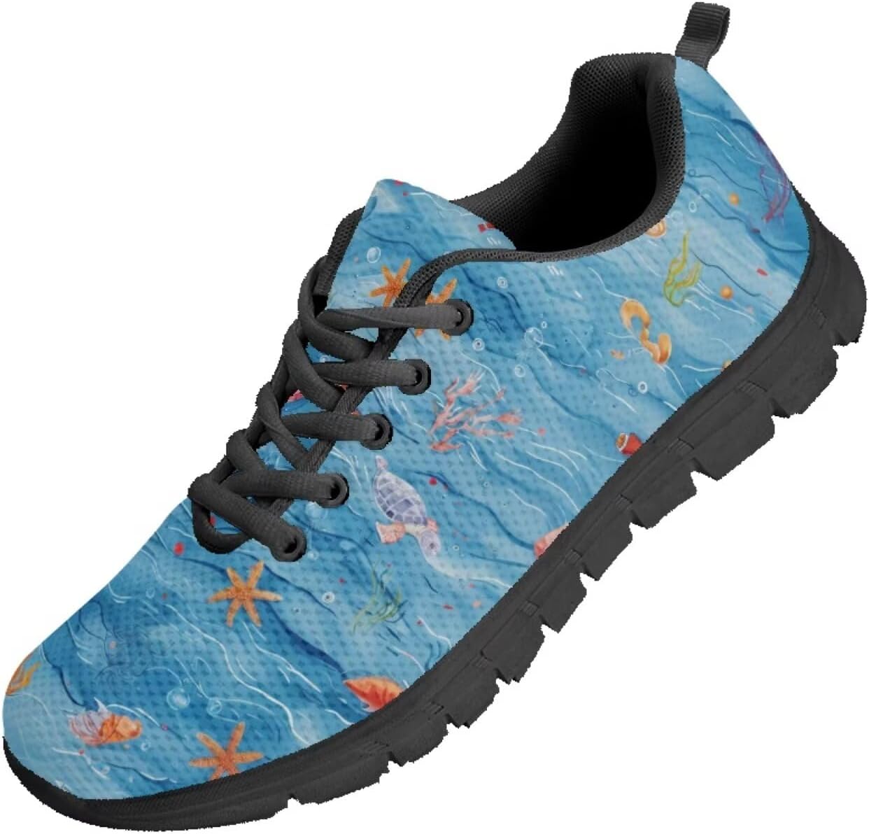 

Мужские кроссовки Funnydude Funny Print для бега, легкие осенние сникерсы, повседневная обувь для спортзала, Starfish