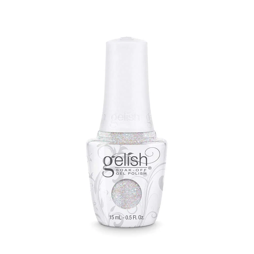 Гель-лак для ногтей Gelish «Fame Game», серебряный глиттер, 15 мл Gelish