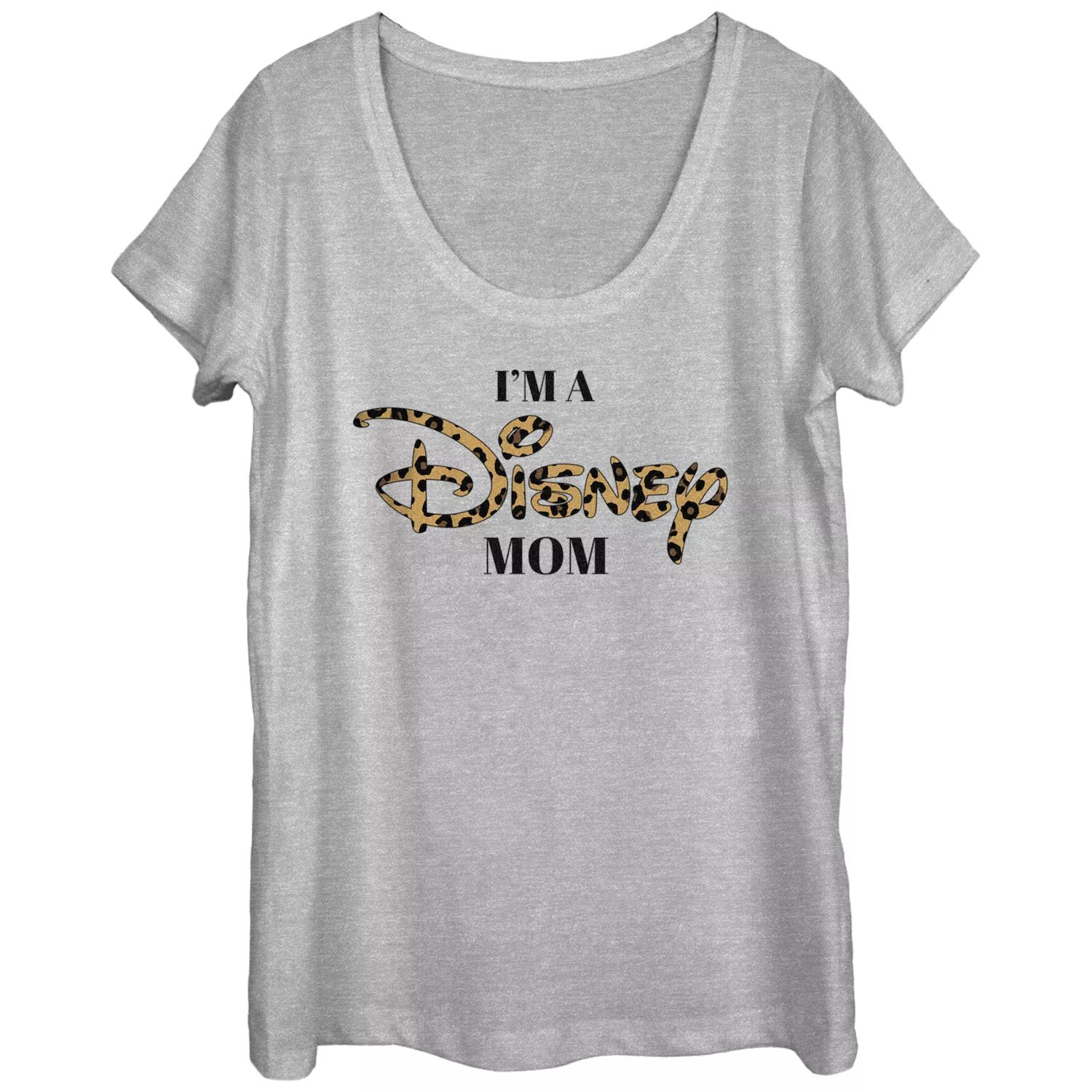 

Футболка с надписью «Disney I’m A Disney Mom» для юниоров и гепарда Licensed Character