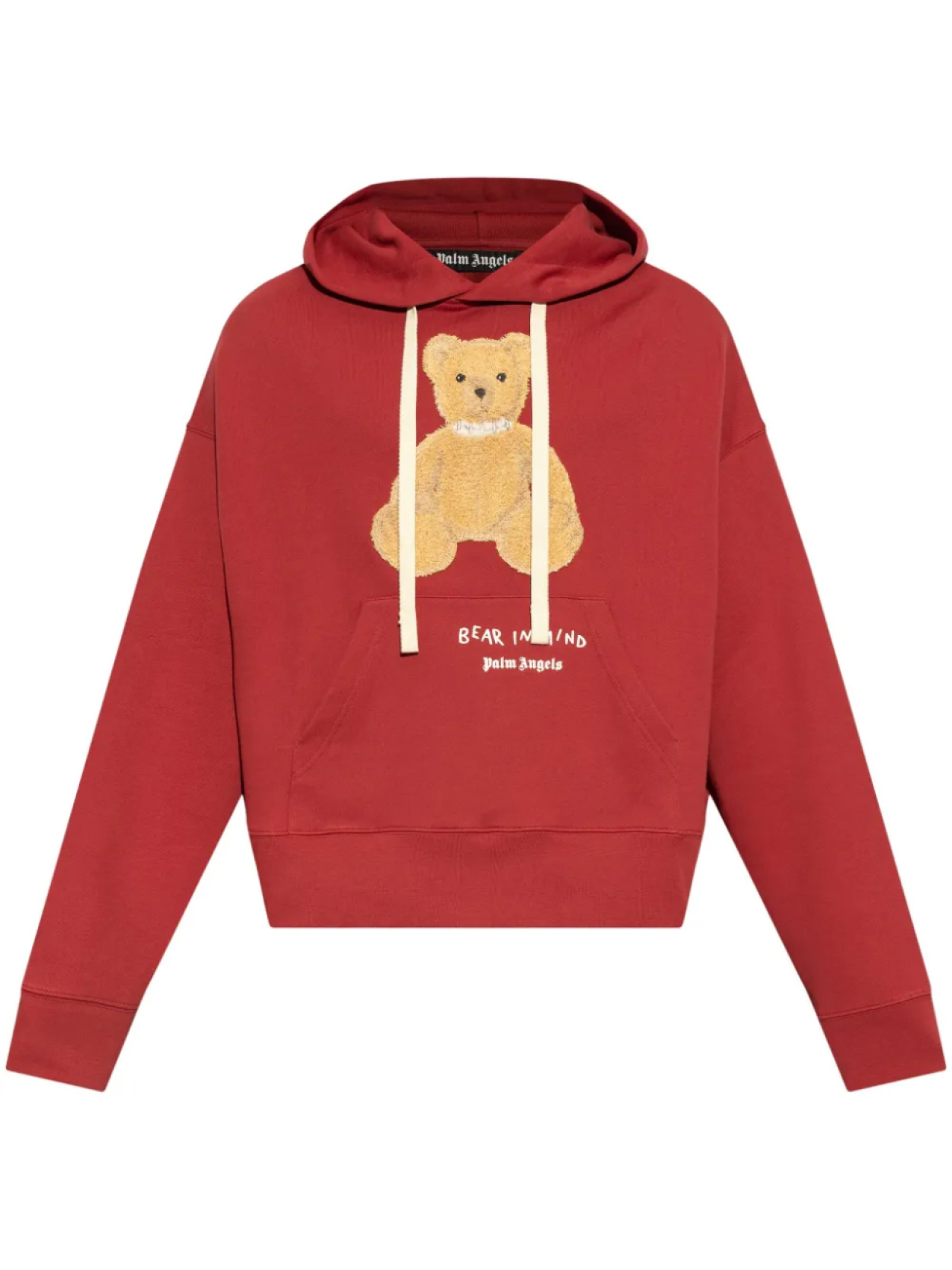 

Толстовка Palm Angels Bear in Mind, красный