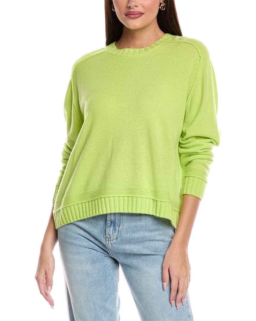 

Бонни Бокси кашемировый свитер Brodie Cashmere, зеленый