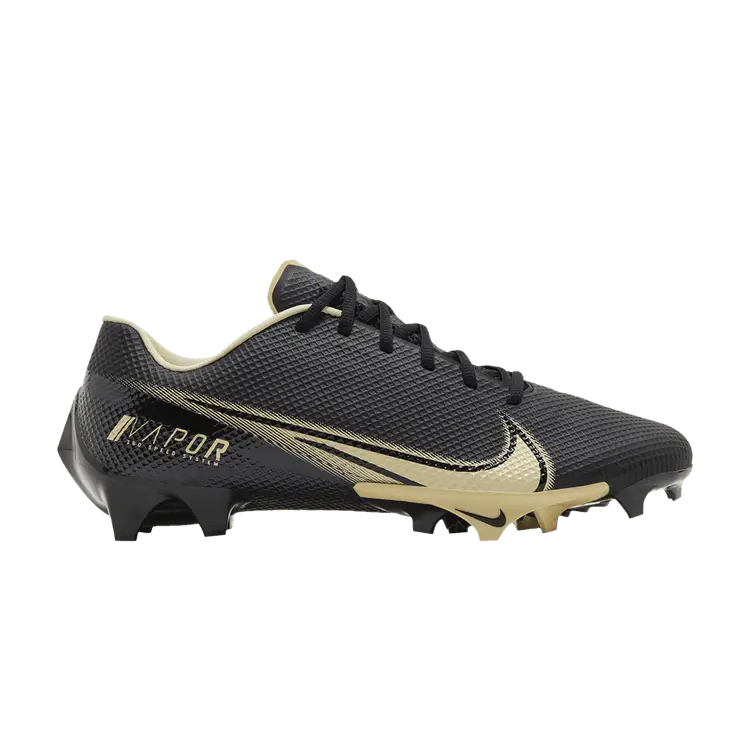

Бутсы Nike Vapor Edge Speed 360 'Black Vegas Gold', черный