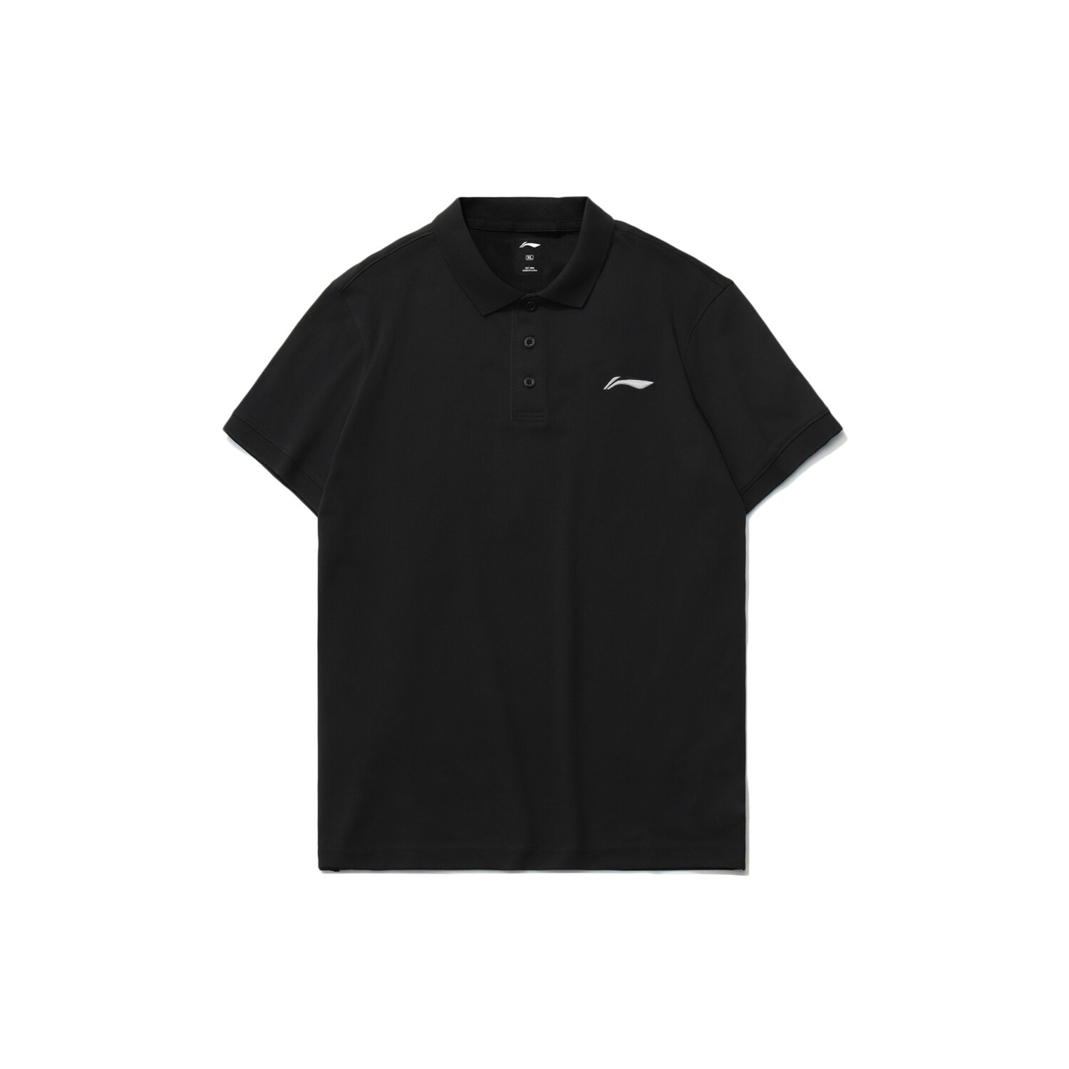 

Рубашка поло мужская черная Lining, черный
