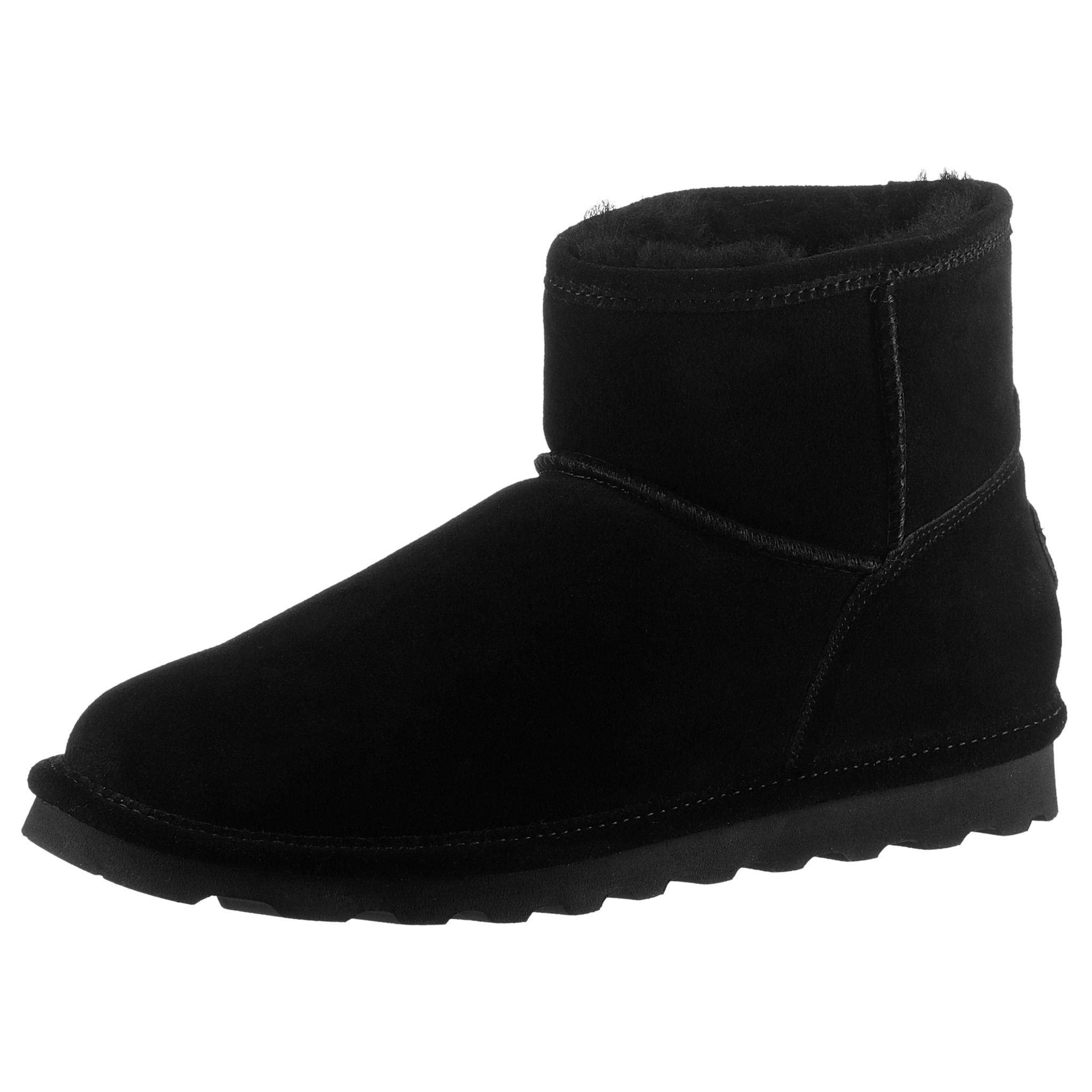 Зимние ботинки Bearpaw "Алисса", слипоны с водоотталкивающей пропиткой NeverWet, черный