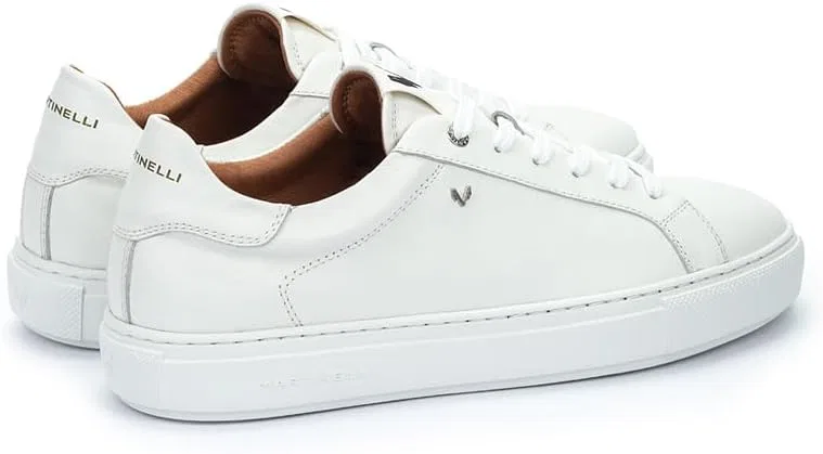 Кроссовки MARTINELLI Herren Deportivos En Piel Hastings para Caballero Color Blanco, White — фото 3