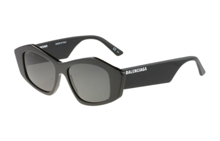 

Солнцезащитные очки Balenciaga с широкими дужками, черный