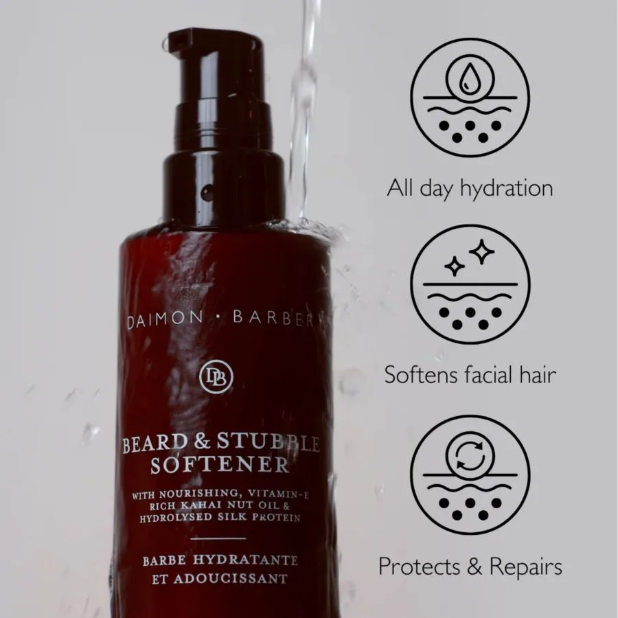 Средство для смягчения бороды и щетины Daimon Barber, темно-красный — фото 2