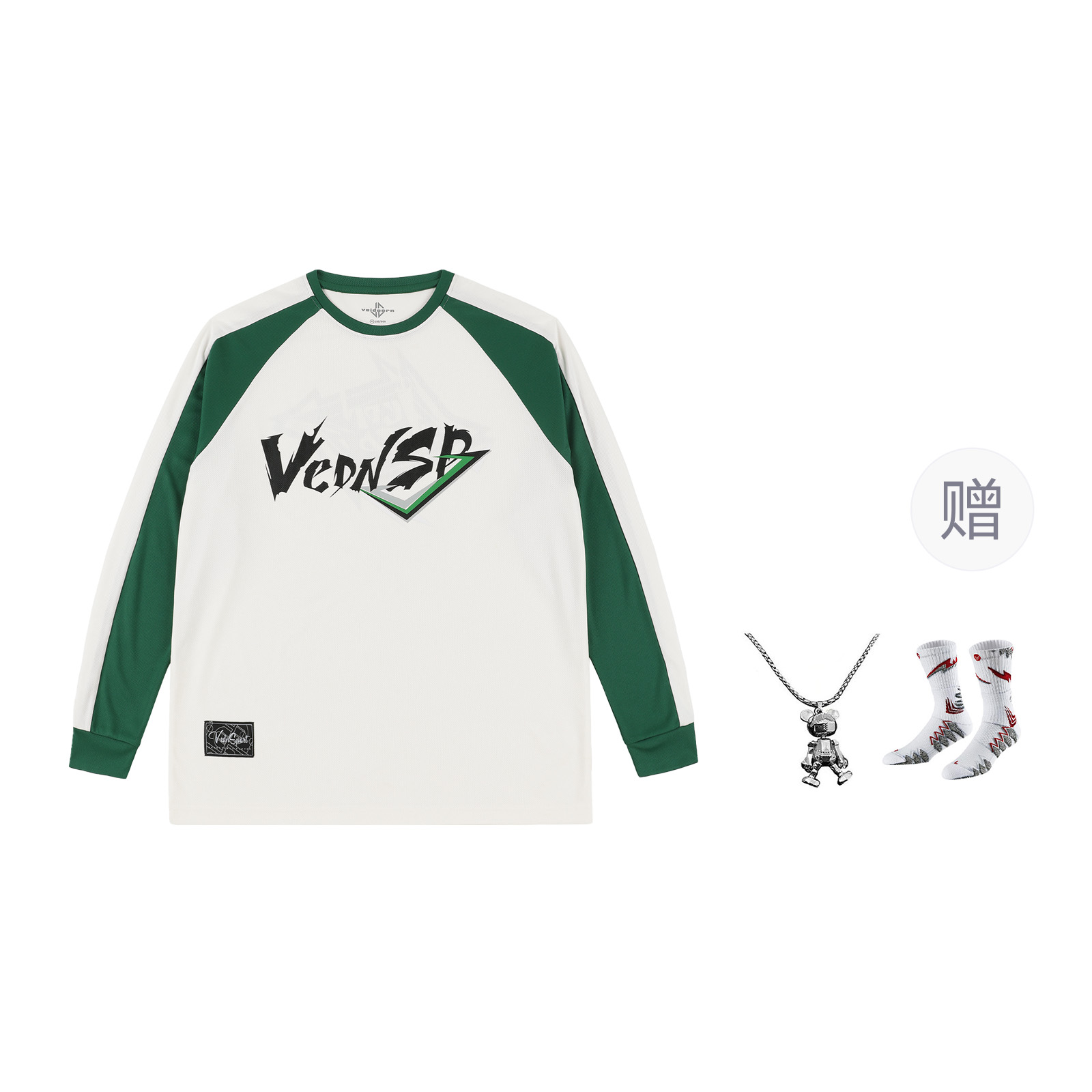 

Футболка унисекс VEIDOORN, Pure White+A Trendy Accessory