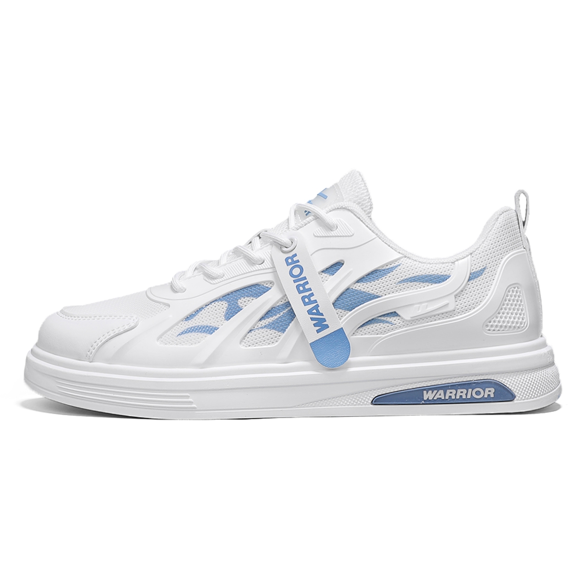 

Warrior Легкие и дышащие низкие скейтбордские кроссовки мужские, белый хаки