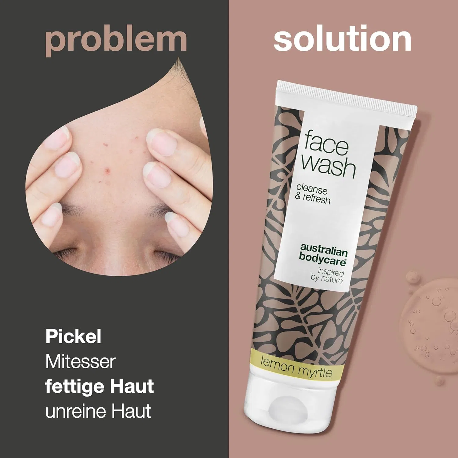 Гель для умывания Australian Bodycare — Очищающий гель для лица с маслом чайного дерева от, 100 мл — фото 2