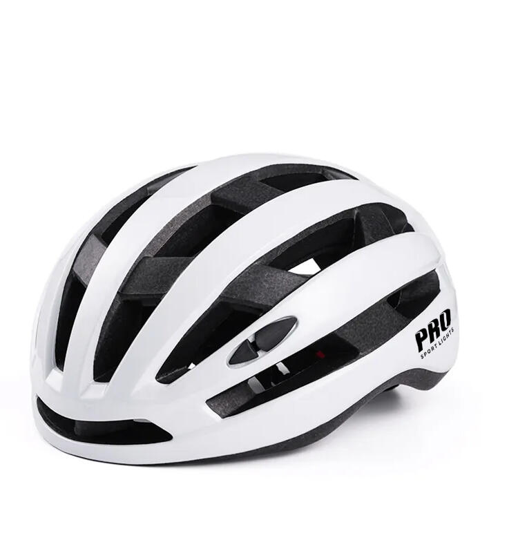 

PRO SPORT LIGHTS Велосипедный шлем для шоссейного велосипеда, белый, женский/мужской