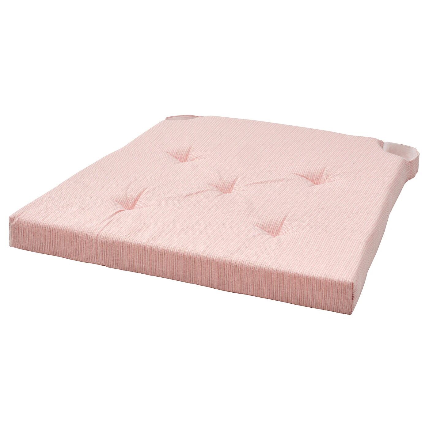 

Подушка на стул, розовый/белый, 42/35x40x4 см, JUSTINA IKEA
