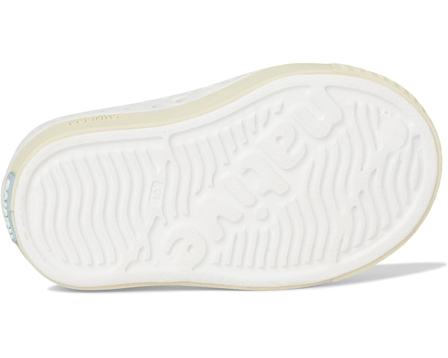 Детские кроссовки Native Shoes Jefferson Block (Toddler) Native Shoes Kids, Shell White/Bone White/Popsicle Palm Block — фото 3