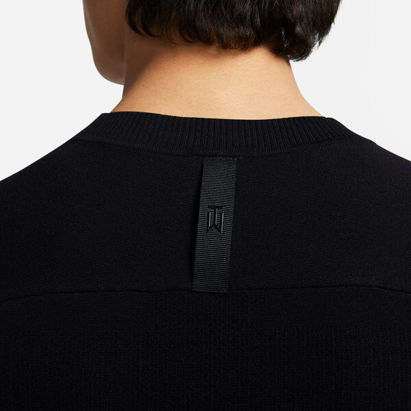 Футболка с длинным рукавом Dri Fit Nike, черный — фото 3