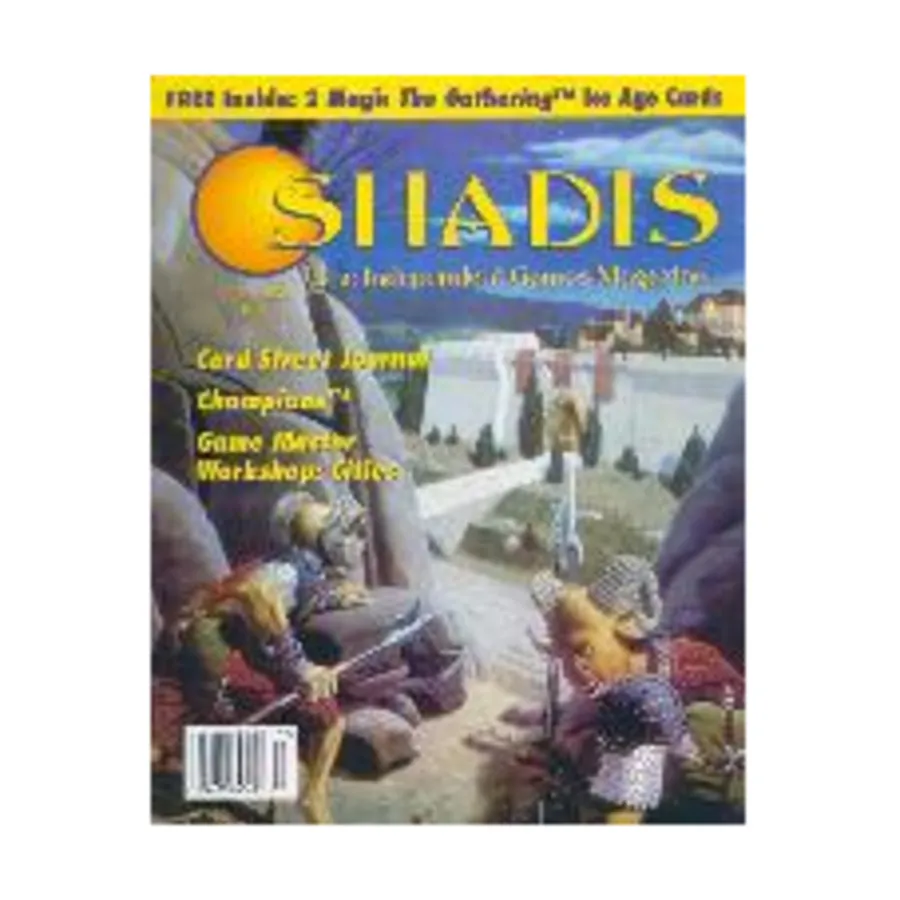 

Журнал #18 "Champions Adventure, Game Master Workshop - Close Encounters of a Random Kind", Shadis Magazine