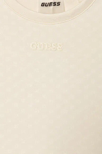Платье мини из вискозы Guess, бежевый — фото 3