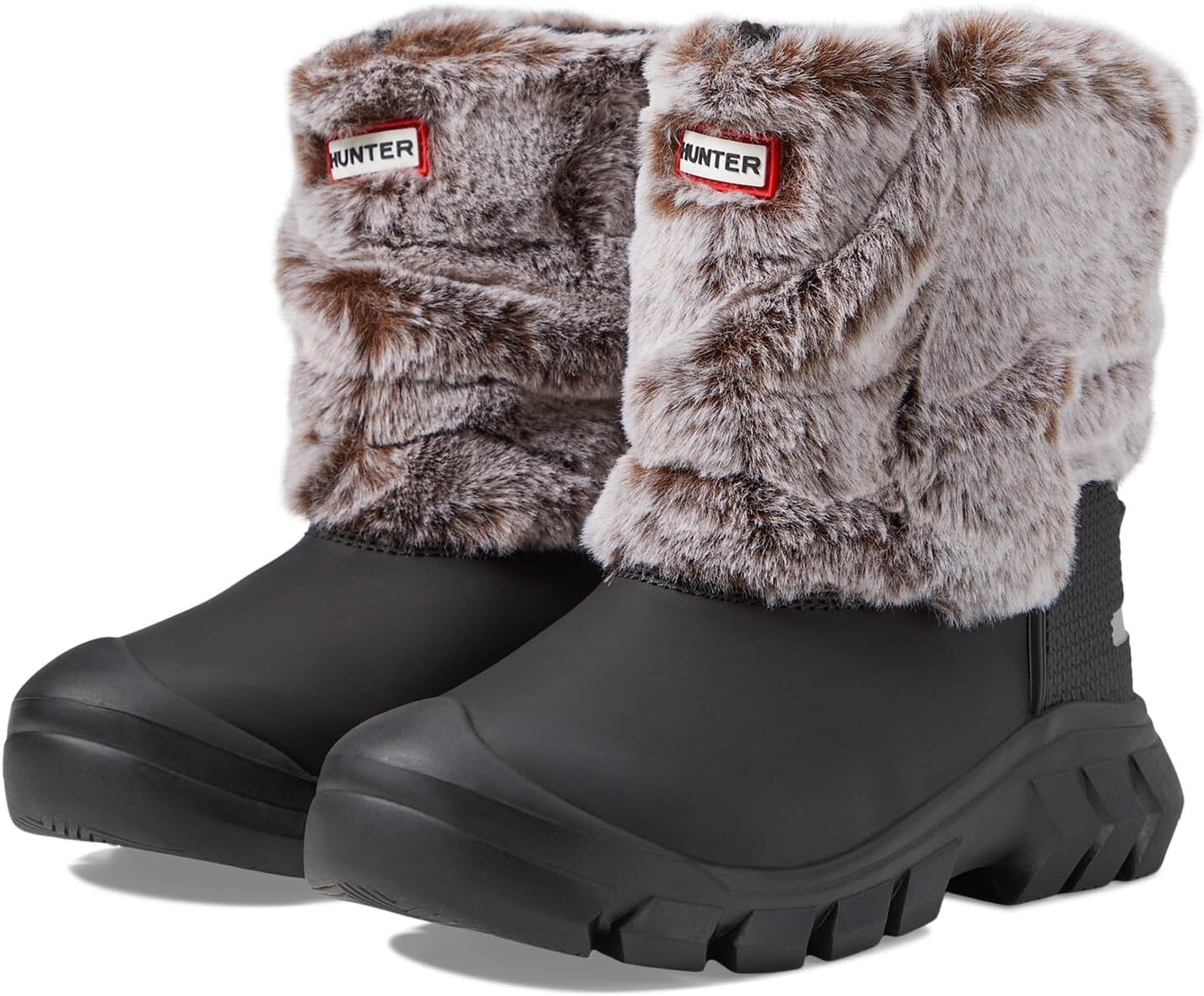 

Зимние ботинки Intrepid Faux Fur Snow Boot Hunter, цвет Black/Natural