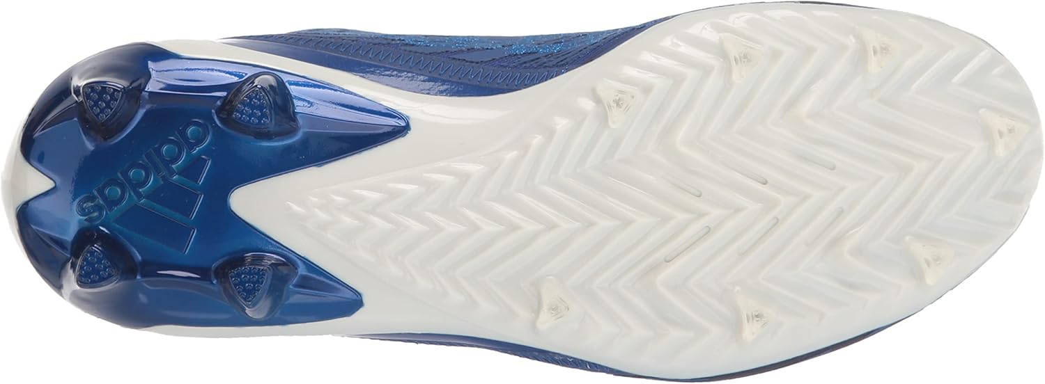 Футбольные бутсы Adidas Adizero для мужчин, сине-белый — фото 4