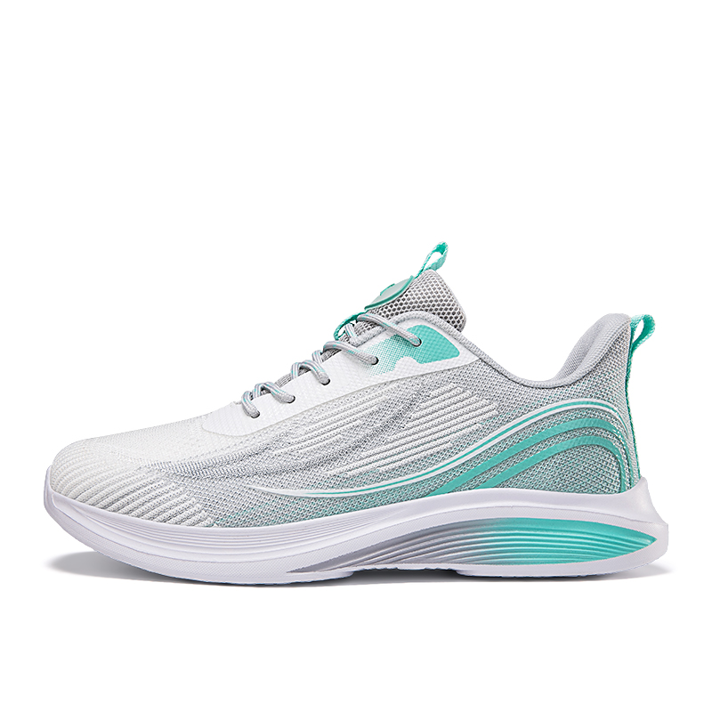 

BIANSULONG Кроссовки Wear-Resistant Wide Coverage Lightweight Low-Top Casual Running Shoes Men's Gray Grass Green