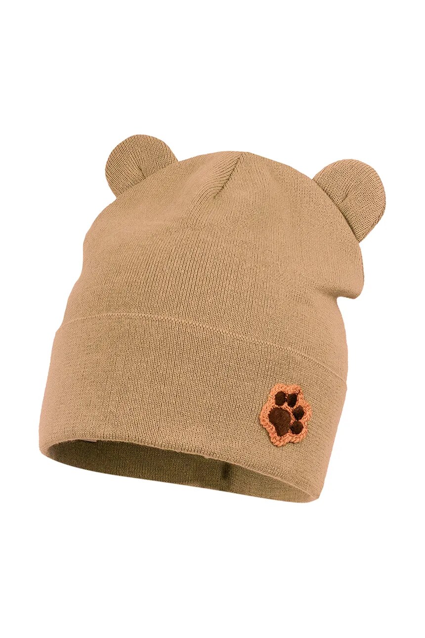 

Детская шапка из хлопка BARRIGO Jamiks, коричневый