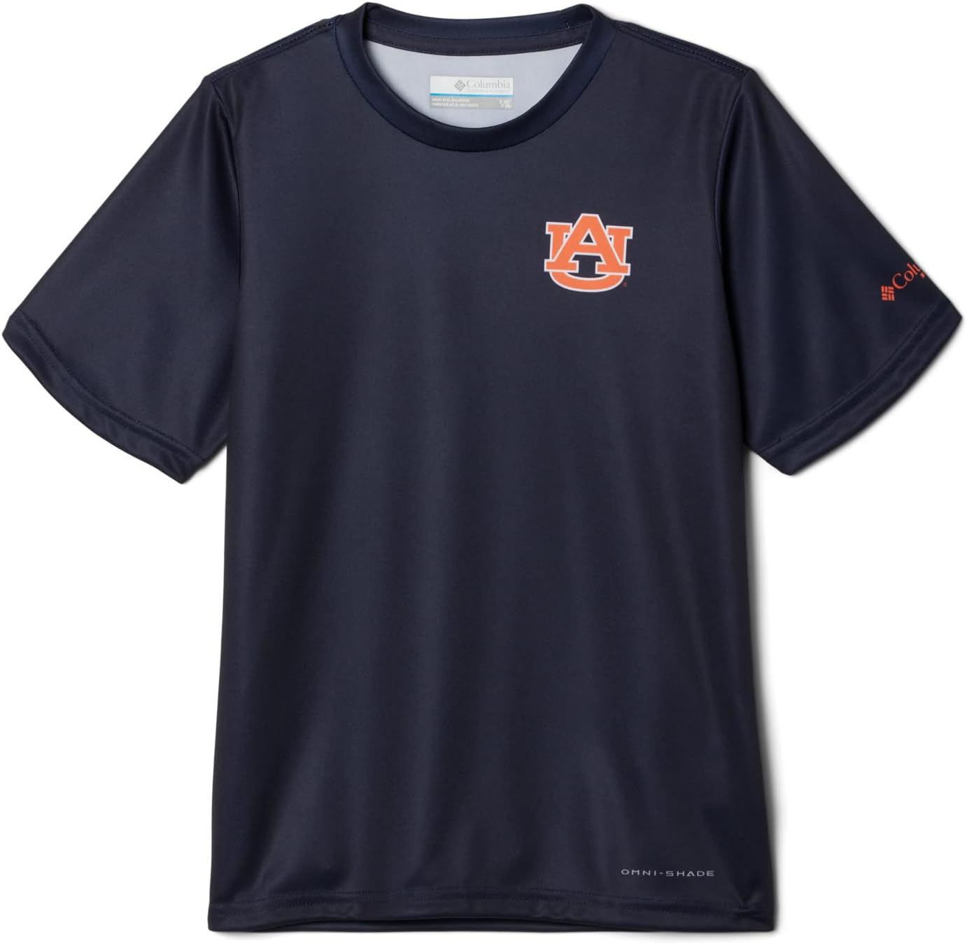 

Футболка с коротким рукавом для детей Columbia College's Terminal Tackle, Aub - Collegiate Navy, Синий, Футболка с коротким рукавом для детей Columbia College's Terminal Tackle, Aub - Collegiate Navy