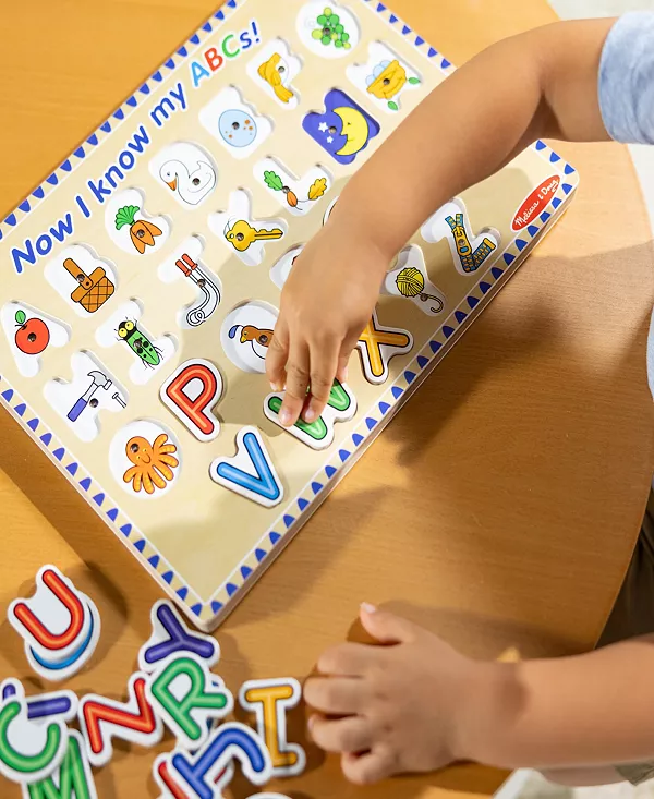Звуковой пазл «Алфавит Мелиссы и Дуга», 26 деталей Melissa And Doug, multi-color — фото 2