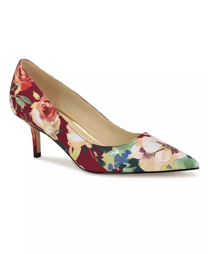 Женские туфли-лодочки Arlene на каблуке-китенке с острым носком Nine West, мультиколор