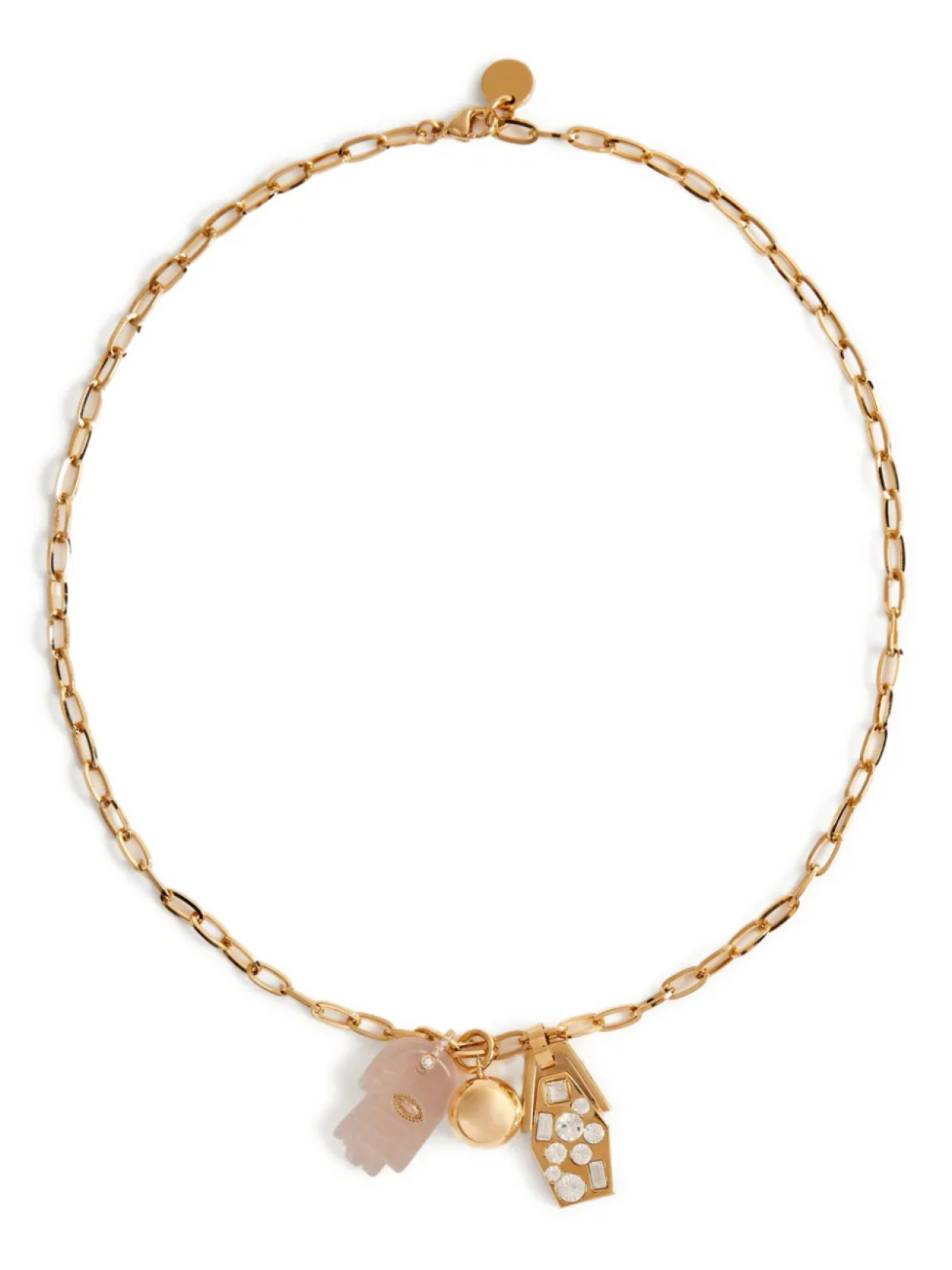 

Ожерелье с подвеской La DoubleJ Angel Charm, золотой