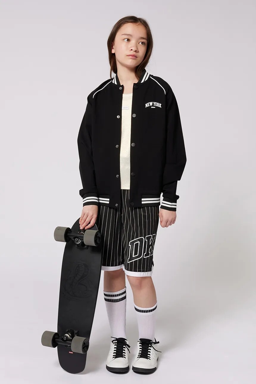 

Куртка-бомбер для детей Dkny, черный