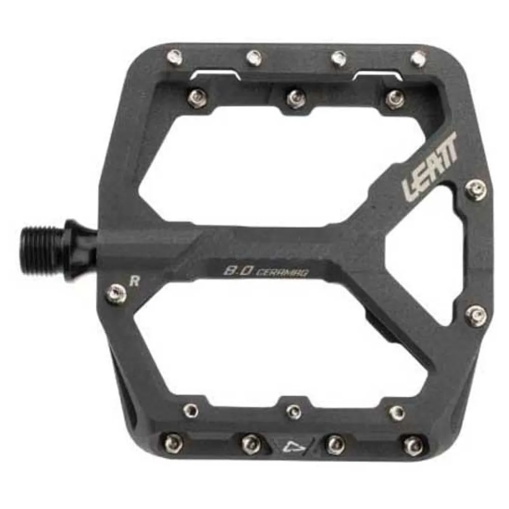 

Педали Leatt CeraMAG All Mountain 8.0 Ti Flat 114x100 mm, серебряный