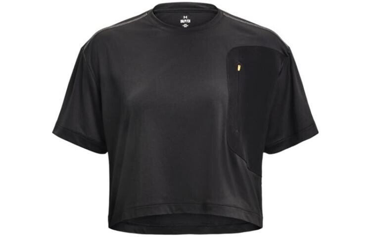 

Укороченный топ Rain Crop женский серый Under Armour