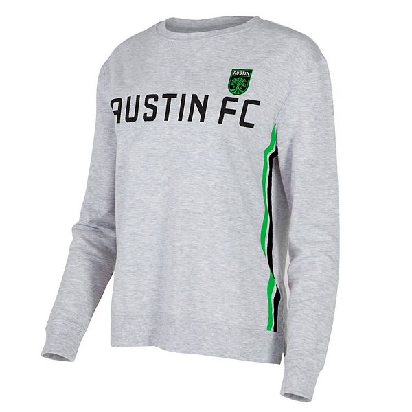 

Женская футболка с длинным рукавом concepts sport gray austin fc cedar tri-blend Unbranded