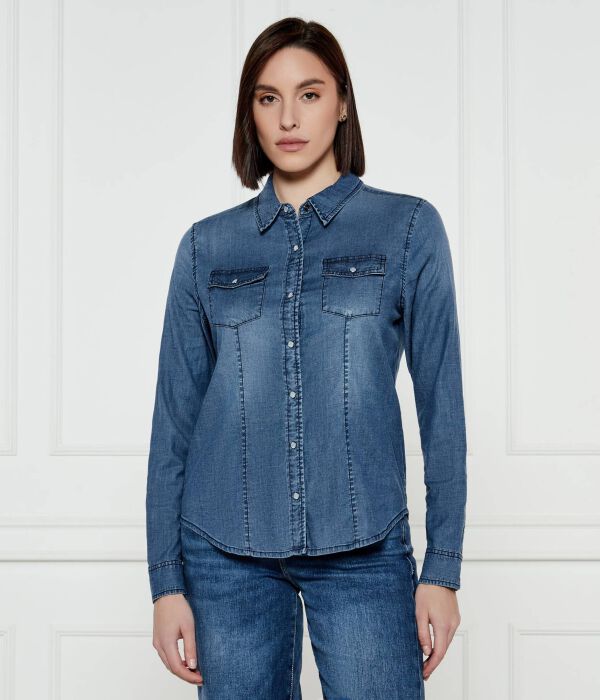 

Рубашка джинсовая Guess Jeans Kendall Regular Fit, синий