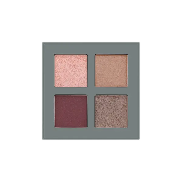 Палитра прессованных пигментов для век Urban hippie, 8 г W7 Very vegan pressed pigment quad — фото 4