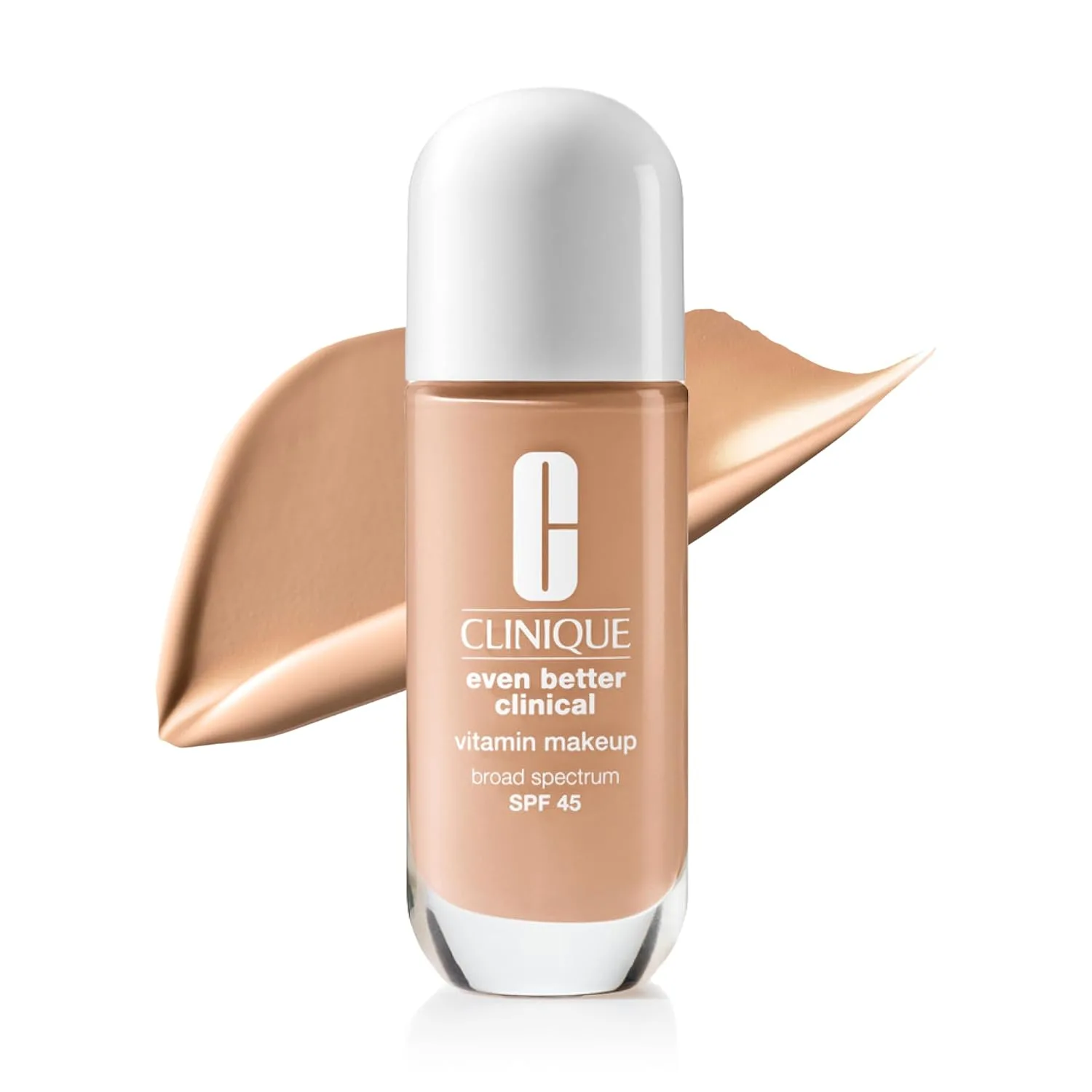 Clinique Even Better Clinical Vitamin Makeup Broad Spectrum SPF 45 с витаминами C, E и B3 | Легкое покрытие + яркий финиш, AL Light Medium Cool 5